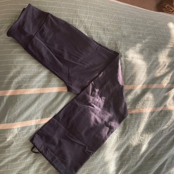 Lululemon High Waisted Wide Leg Cinching Ankle Leggings - Picture 6 of 13